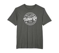 Tenerife y Parrot Islas Canarias España Vintage Souvenir Camiseta