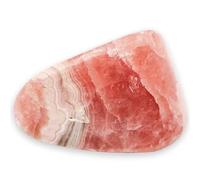 TENET - Piedras pulidas para cristal y reiki cargadas con técnicas de piramidología - piedra simple 18-25 mm (Rodocrosita)