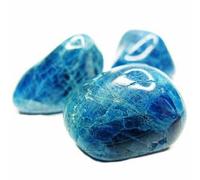 TENET - Piedras pulidas para cristal y reiki cargadas con técnicas de piramidología - piedra simple 18-25 mm (apatita)