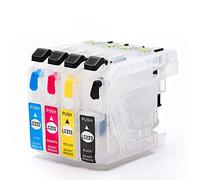 Teng® cartuchos de impresora vacíos rellenables de reinicio, compatibles con Brother LC223 para Brother MFC-J5320DW DCP-J4120DW MFC-J480DW MFC-J5720DW MFC-J5625DW MFC-J4620DW MFC-J4420DW MFC-J880DW