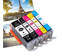 Teng® - Cartuchos de tinta compatibles con HP 364 364 XL para Photosmart 5510 5520 5515 6510 6512 6520 7520 B8550 B110a B110c B010a C510A C5370 Deskjet 3070A 3520