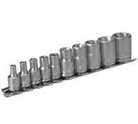 Teng M3814 Enchufe Clip Riel Tx-E Conjunto De 26.4cm & 0.6cm Drive TENM3814