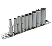Teng M1407 Socket Profundo Clip Riel Conjunto De 10 Métrico 0.6cm Drive TENM1407