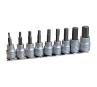 Teng M3812 Enchufe Clip Riel Hex Enchufe Métrico 1cm Drive TENM3812