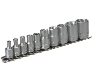 Teng M3814 Enchufe Clip Riel Tx-E Conjunto De 26.4cm & 0.6cm Drive TENM3814