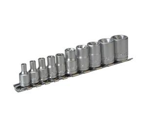 Teng M3814 Enchufe Clip Riel Tx-E Conjunto De 26.4cm & 0.6cm Drive TENM3814