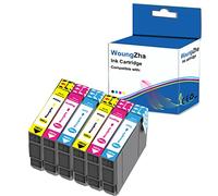 Teng T1631 Cartuchos de Tinta Compatible con Epson T0711 T0712 T0713 T0714 para Epson Stylus SX235 (6C)