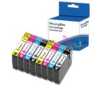 Teng T1811 Cartuchos de Tinta Compatible con Epson T0711 T0712 T0713 T0714 para Epson Stylus SX235 (8PK)