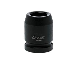 Teng Tools 920525-C - Llave de vaso de impacto de 6 puntos regular/poco profunda de 25 mm