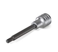 Teng Tools M12 1/2 pulgada Drive Ribe Multi Spline Chrome Vanadium Socket | Herramienta mecánica | Herramienta de mano - M122712-C