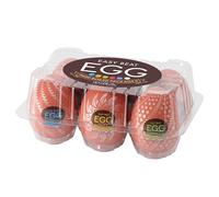 TENGA EGG Hard Boiled II - Variety Pack - Masturbador para hombres (6 huevos)