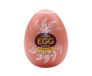 TENGA EGG Hard Shiny II - Masturbador para hombres - Juguete sexual masculino en envase discreto - producto desechable - 1 huevo (1 unidad)