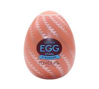 TENGA EGG Hard Spiral - Masturbador para hombres - Juguete sexual masculino en envase discreto - producto desechable - 1 huevo (1 unidad)
