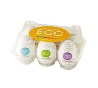 TENGA Egg Pack - 300 Gr, Multi, Super Stretch (Starting Length: 5cm, Starting Width: 4,5cm), 6 Unidad