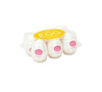Tenga Egg Stepper Masturbador Masculino - Paquete de 6 x 48 gr - Total: 288 gr