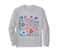 TENGA EL DÍA QUE VOTÓ con Flores Manga Larga