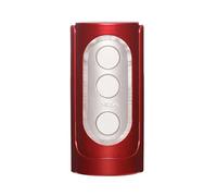 Tenga Flip Hole, Masturbador, 8.5 x 17.5 x 6.8 cm, Color Rojo/Blanco - 520 gr