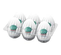 TENGA Huevo Masturbador Thunder Huevera, 6 Uds, Blanco