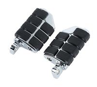 TengChang Estribera Caucho embutido Reposapiés pedal Para Harley SOFTAIL FXST,DYNA,FXWG,FXR,XL Yamaha V Star 1100 1300 650 Virago 1100 250 Honda GOLDWING GL1500 GL1100 GL1200 GL1800