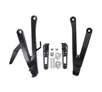 TengChang motocicleta trasera estribera Reposapiés conjunto Para Honda CBR600RR CBR 600RR CBR 600 RR 2007 2008 2009 2010 2011 2012 2013 2014 (negro)
