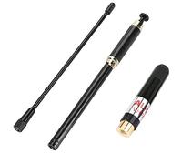 TengKo AL-800 Antena de Doble Banda Extensible Desmontable Antena VHF/UHF SMA Antena de Largo Alcance Desmontable para Retevis RT1 /RT2 /RT3 Wouxun UV8D UV9D Walkie Talkie