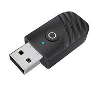 Tenglang Adaptador Bluetooth USB 3 en 1 - Transmisor y Receptor 5.0 de Audio para Coche/Computadora/TV/Radio