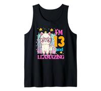 Tengo 13 años y un cumpleaños increíble para los amantes de las llamas Camiseta sin Mangas