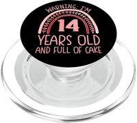 ¡Tengo 14 años! Cumpleaños número 14 PopSockets PopGrip para MagSafe