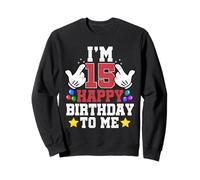 Tengo 15 años, Feliz cumpleaños para mí, Divertido cumpleaños para un Chico de 15 años Sudadera