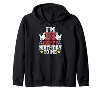 Tengo 15 años, Feliz cumpleaños para mí, Divertido cumpleaños para un Chico de 15 años Sudadera con Capucha