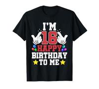 Tengo 16 años, Feliz cumpleaños para mí, Dulce cumpleaños de Chico de 16 años Camiseta