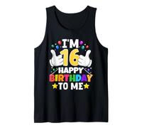 Tengo 16 años Feliz cumpleaños para mí Funny 16th Birthday Camiseta sin Mangas