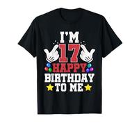 Tengo 17 años, Feliz cumpleaños para mí, Divertido cumpleaños para un Chico de 17 años Camiseta