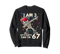 Tengo 3 años 3er cumpleaños 67 Fiesta como si Fuera 6 7 Niño Niños Sudadera
