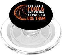 Tengo 5 faltas,Jugadores de Defensa de Baloncesto, Defensor Divertido PopSockets PopGrip para MagSafe