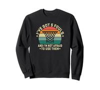 Tengo 5 Faltas y no tengo miedo de usarlas. Sudadera