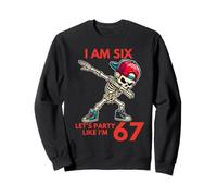Tengo 6 años 6º cumpleaños 67 Fiesta como si Fuera 6 7 Niño Niños Sudadera