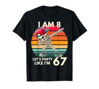 Tengo 8 años 8 cumpleaños 67 Fiesta como si Fuera 6 7 Niño Niños Camiseta