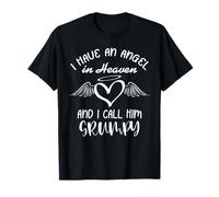Tengo a Angel in Heaven My Grumpy Family Memorial Matching Camiseta