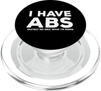 Tengo Abdominales Absolutamente No Tengo Idea de lo Que Estoy Haciendo Fitness Divertido PopSockets PopGrip para MagSafe