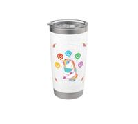 Tengo alrededor de 5 personalidades que vas a conseguir a quien se despierte Vaso térmico de acero inoxidable de doble pared