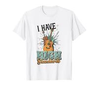 Tengo Altos estándares Divertido Agudos Instrumento músico Juego de Palabras Camiseta