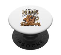 Tengo Altos estándares Divertido Agudos Instrumento músico Juego de Palabras PopSockets PopGrip Adhesivo