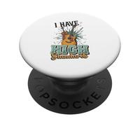 Tengo Altos estándares Divertido Agudos Instrumento músico Juego de Palabras PopSockets PopGrip Adhesivo
