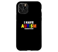 Tengo Autismo, por Favor, sé Paciente Carcasa para iPhone 11 Pro
