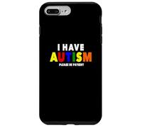 Tengo Autismo, por Favor, sé Paciente Carcasa para iPhone 7 Plus/8 Plus