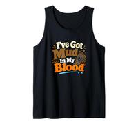 Tengo Barro en la Sangre, Divertido Barro en Cuatro Ruedas Camiseta sin Mangas