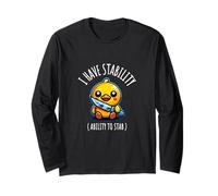 Tengo capacidad de estabilidad para apuñalar pato Meme Funny Duck Stab Manga Larga