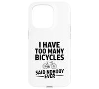 Tengo demasiadas Bicicletas Que Nadie Nunca Dijo Carcasa para iPhone 15 Pro