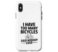 Tengo demasiadas Bicicletas Que Nadie Nunca Dijo Carcasa para iPhone X/XS